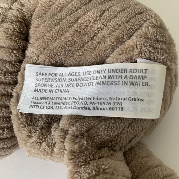 Warmies Sloth Weighted Plush Stuffed Animal Microwavable Lavender Scent - Picture 11 of 11